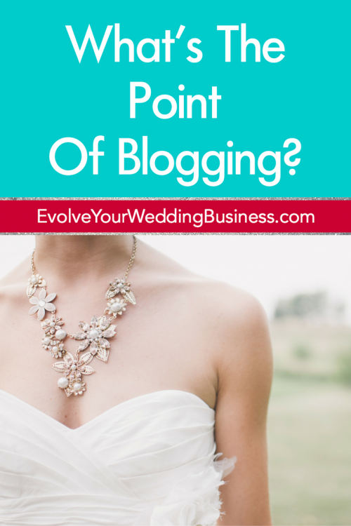 What’s The Point Of Blogging?