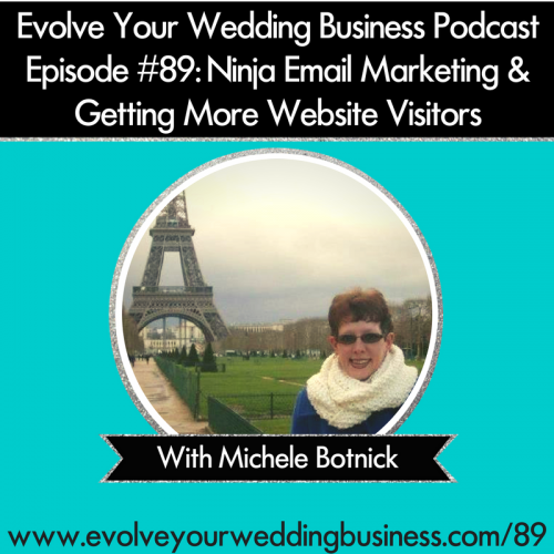 Episode 89: Ninja Email Marketing & Getting More Website Visitors With Michele Botnick